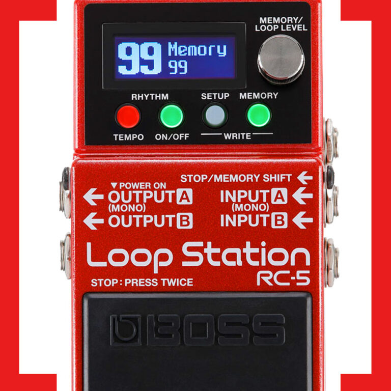 Loop Station Boss RC-5 (pedal looper)
