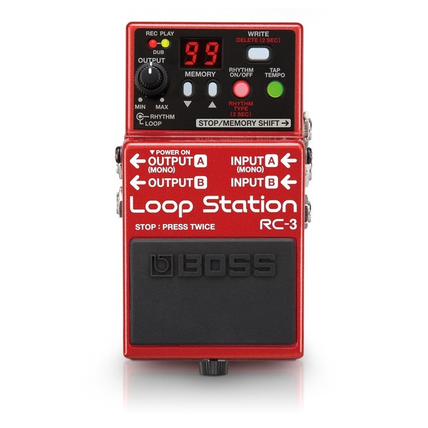 Pedal de loop BOSS RC-3 loop station